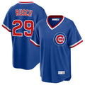Punc C.Cubs #29 Michael Busch Player Royal T-shirt Cooperstown Collection Limited Stitched Jerseys