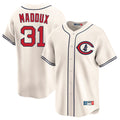 Punc C.Cubs #31 Greg Maddux Player Cream Field of Dreams Limited Home Game Stitched Jerseys