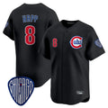 Punc C.Cubs #8 Ian Happ Player Black Vapor Premier Limited Home Stitched Jerseys