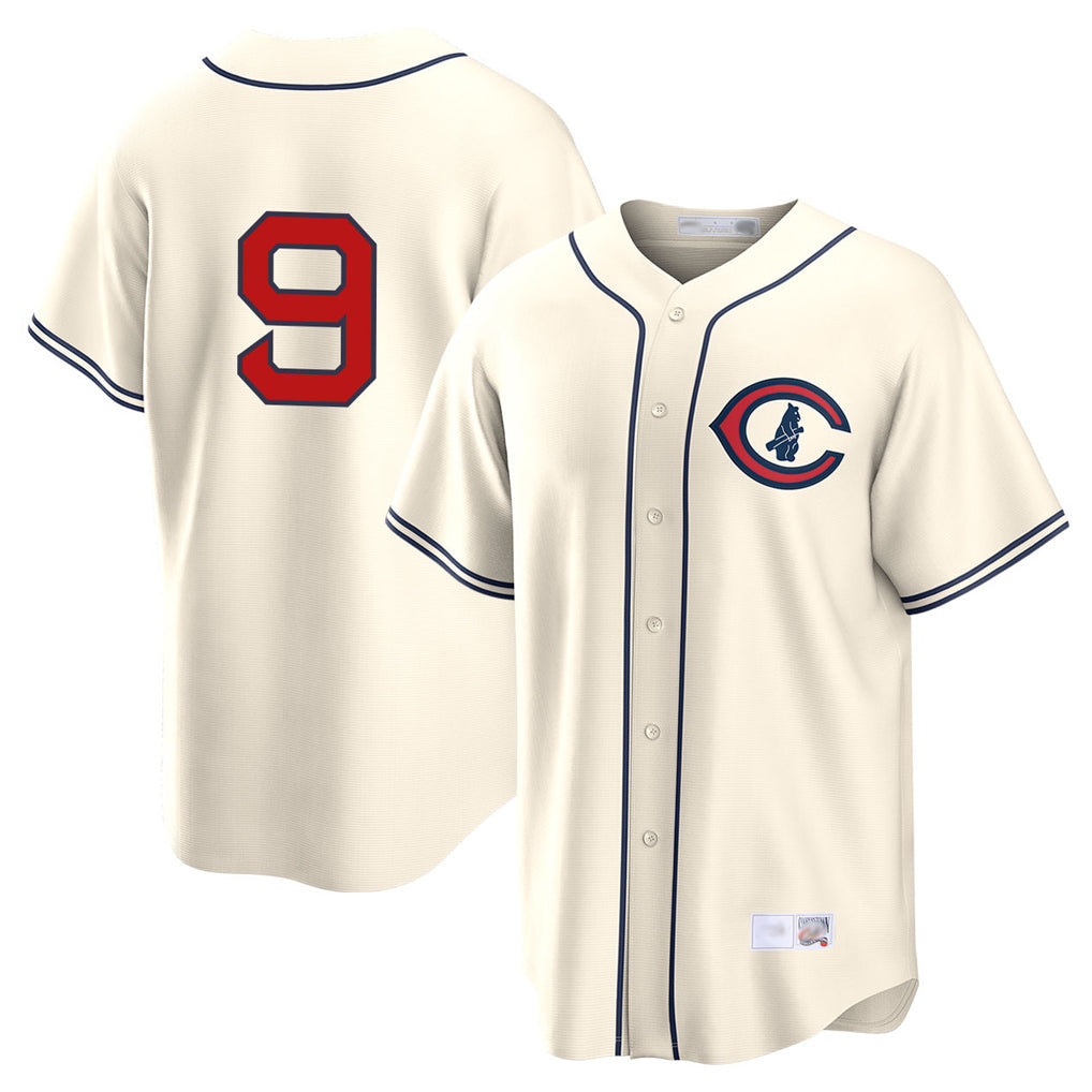 Punc C.Cubs #9 Miguel Amaya Player Cream Field of Dreams Home Game Stitched Jerseys