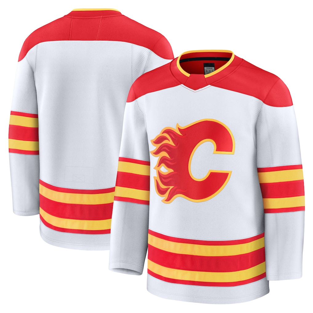 Punc C.Flames White Away Premium Jerseys