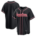 Punc C.Guardians Black Fashion Out Home Game Blank Player Stitched Jerseys