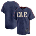 Punc C.Guardians Navy City Connect Limited Home Blank Player Stitched Jerseys