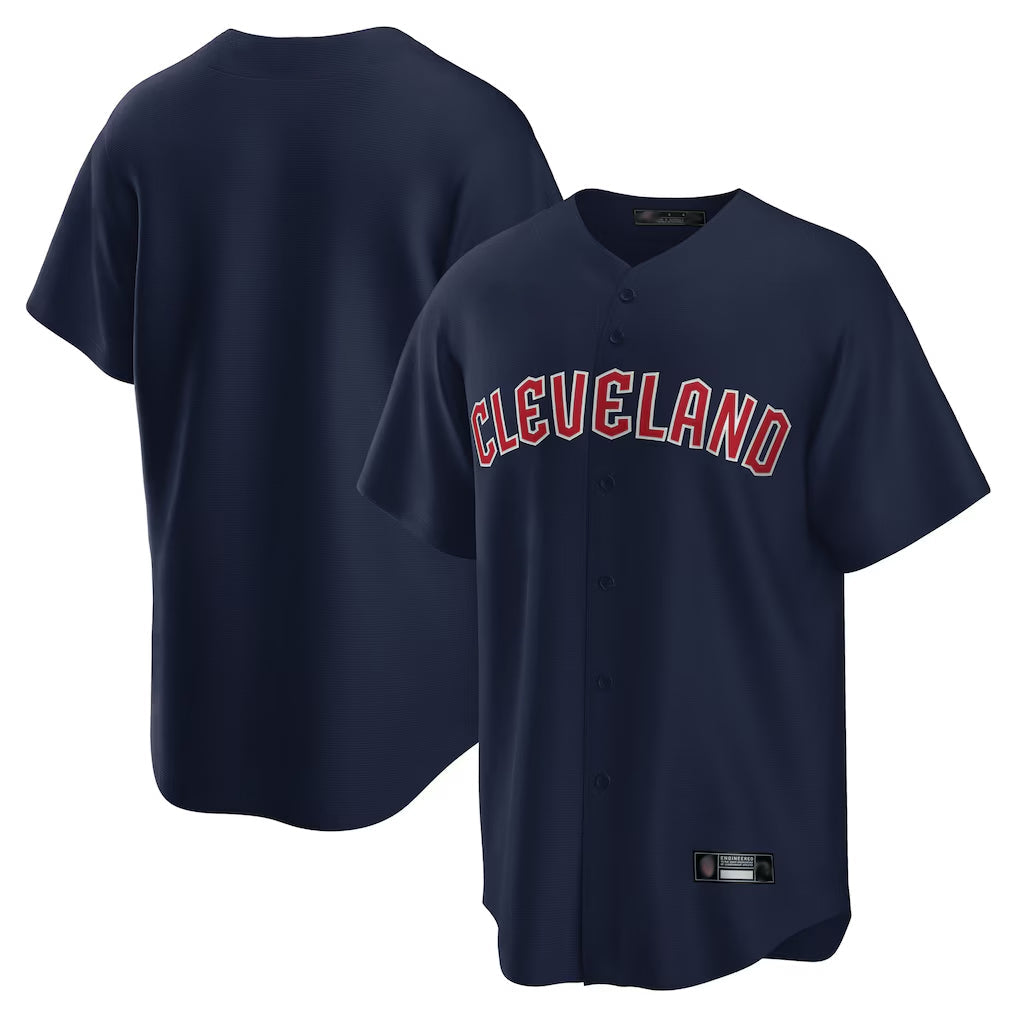 Punc C.Guardians Navy Game Home Blank Player Stitched Jerseys
