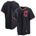 Punc C.Guardians Navy Home Game Blank Player Stitched Jerseys