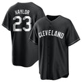 Punc C.Guardians #23 Bo Naylor Player Black Home Game Stitched Jerseys