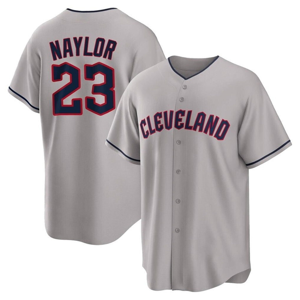Punc C.Guardians #23 Bo Naylor Player Gray Game Home Stitched Jerseys