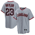Punc C.Guardians #23 Bo Naylor Player Gray Home Game Stitched Jerseys