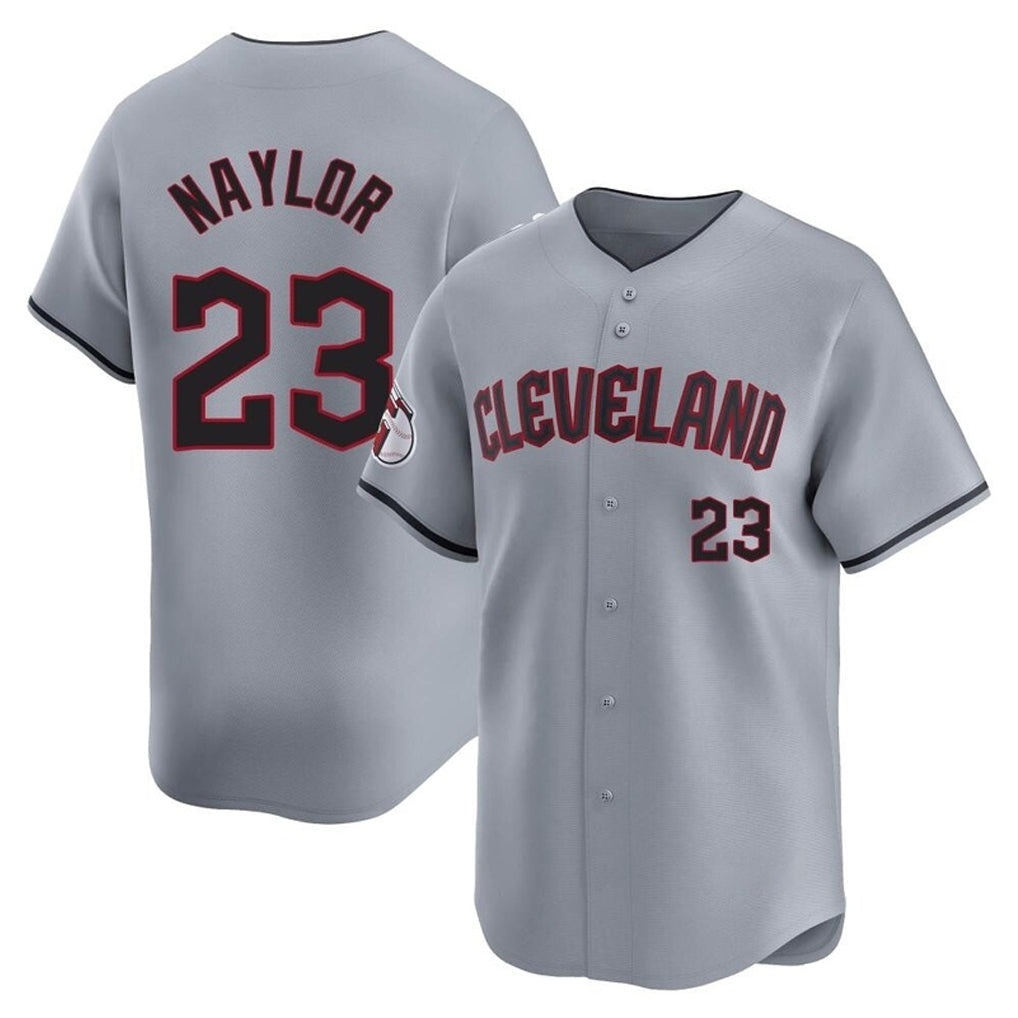 Punc C.Guardians #23 Bo Naylor Player Gray Road Limited Home Stitched Jerseys