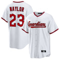 Punc C.Guardians #23 Bo Naylor Player White Game Home Stitched Jerseys