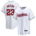 Punc C.Guardians #23 Bo Naylor Player White Home Game Stitched Jerseys