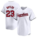 Punc C.Guardians #23 Bo Naylor Player White Limited Home Stitched Jerseys