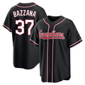 Punc C.Guardians #37 Travis Bazzana Player Black Fashion Out Home Game Stitched Jerseys