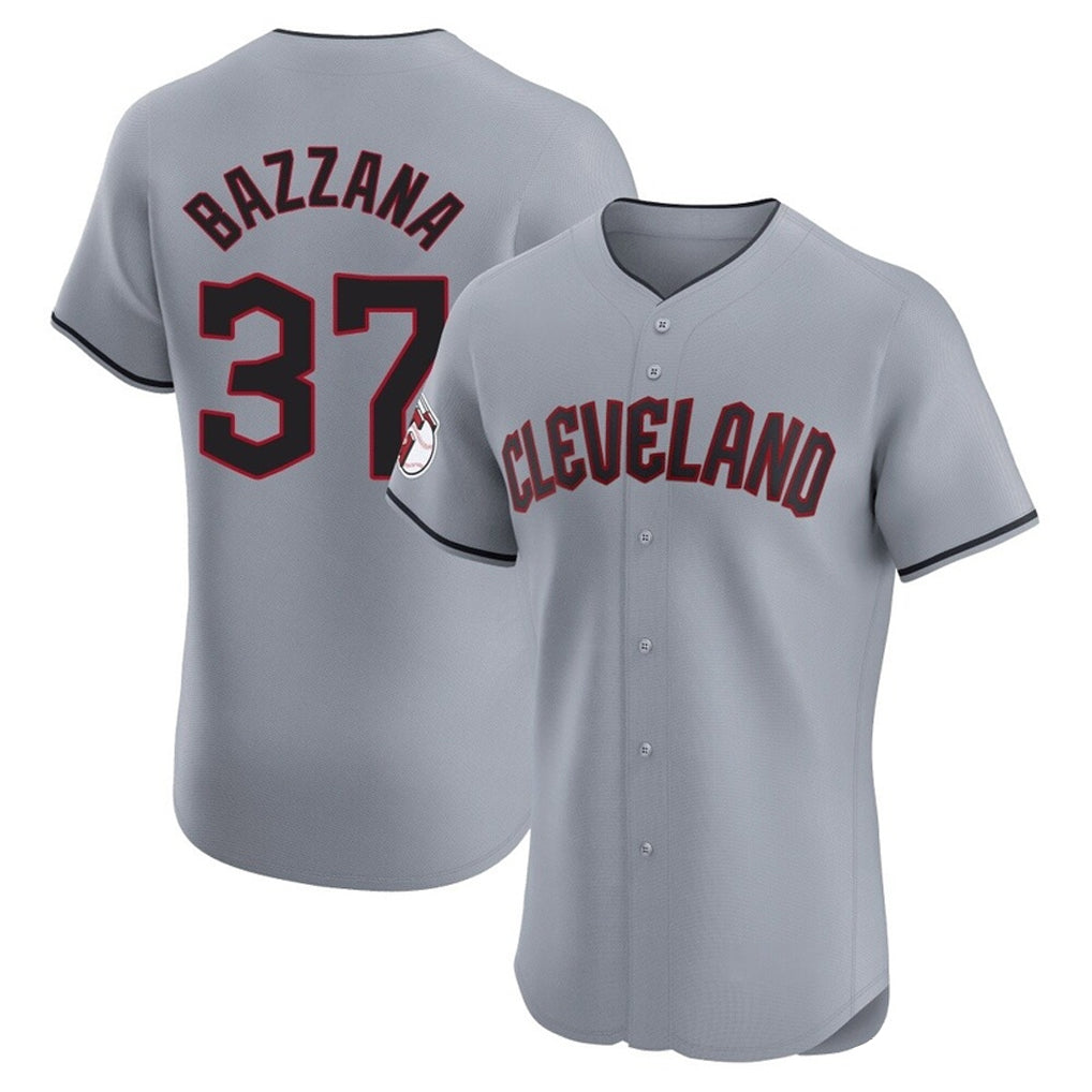 Punc C.Guardians #37 Travis Bazzana Player Gray Road Limited Elite Home Stitched Jerseys