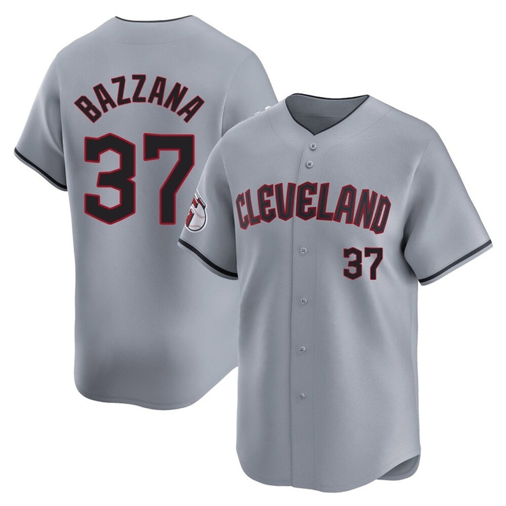 Punc C.Guardians #37 Travis Bazzana Player Gray Road Limited Home Stitched Jerseys