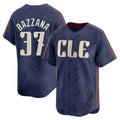 Punc C.Guardians #37 Travis Bazzana Player Navy City Connect Limited Home Stitched Jerseys