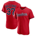 Punc C.Guardians #37 Travis Bazzana Player Red Limited Elite Home Stitched Jerseys
