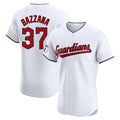 Punc C.Guardians #37 Travis Bazzana Player White Limited Elite Home Stitched Jerseys