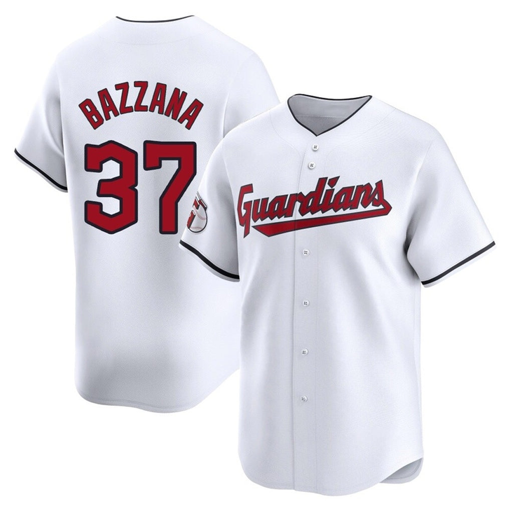Punc C.Guardians #37 Travis Bazzana Player White Limited Home Stitched Jerseys