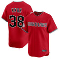 Punc C.Guardians #38 Steven Kwan Player Red Limited Home Stitched Jerseys