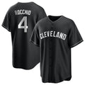 Punc C.Guardians #4 Brayan Rocchio Player Black Home Game Stitched Jerseys