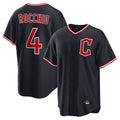 Punc C.Guardians #4 Brayan Rocchio Player Navy Home Game Stitched Jerseys