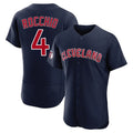 Punc C.Guardians #4 Brayan Rocchio Player Navy Limited Elite Home Stitched Jerseys