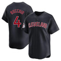 Punc C.Guardians #4 Brayan Rocchio Player Navy Limited Home Game Stitched Jerseys