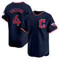 Punc C.Guardians #4 Brayan Rocchio Player Navy Limited Home Stitched Jerseys