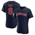 Punc C.Guardians #6 David Fry Player Navy Limited Elite Home Stitched Jerseys