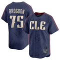 Punc C.Guardians #75 Connor Brogdon Player Navy City Connect Limited Home Stitched Jerseys