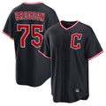 Punc C.Guardians #75 Connor Brogdon Player Navy Home Game Stitched Jerseys