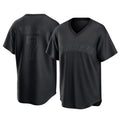 Punc C.Guardians #7 George Valera Player Black T-shirt Home Game Stitched Jerseys