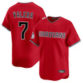 Punc C.Guardians #7 George Valera Player Red Limited Home Stitched Jerseys