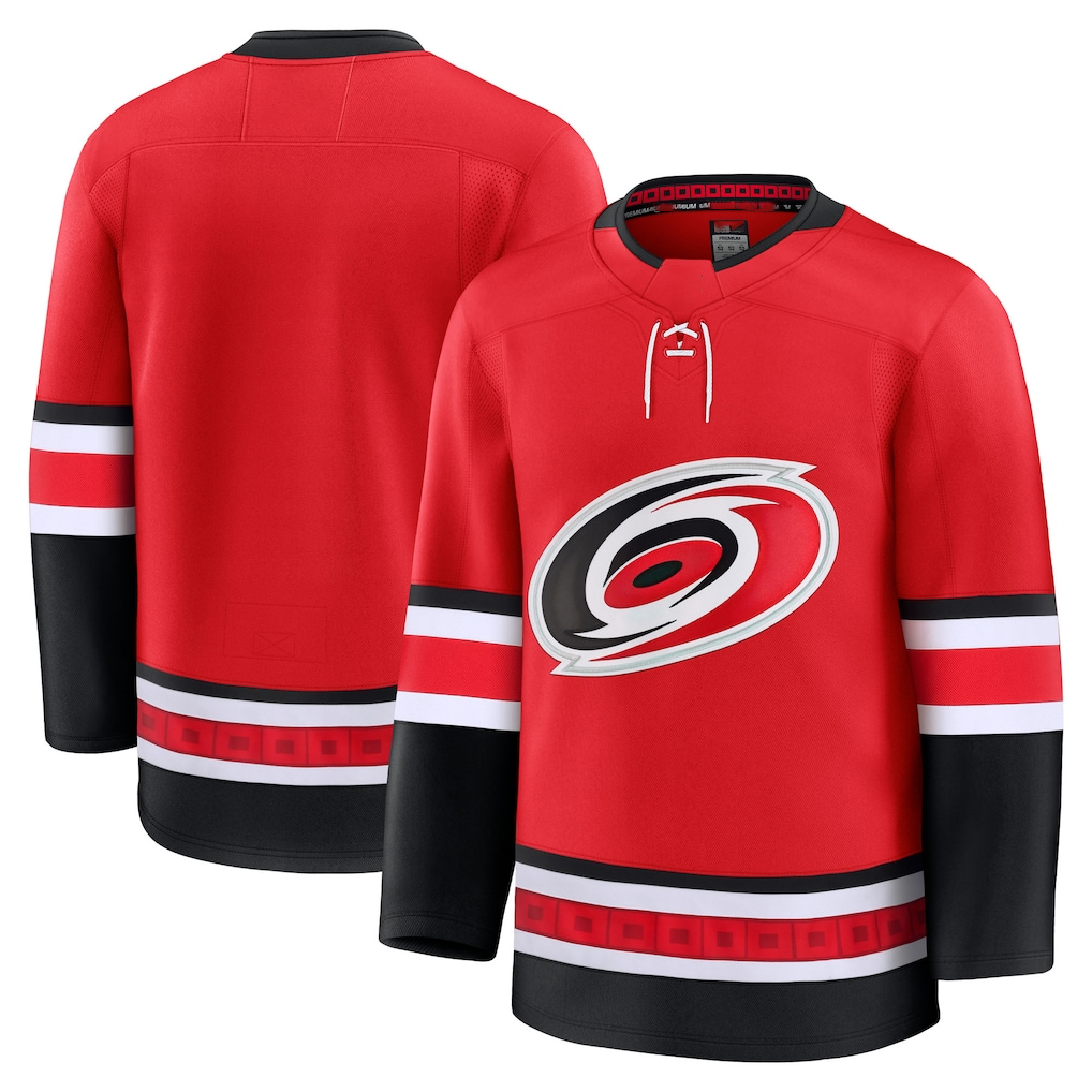 Punc C.Hurricanes Red Alternate Premium Stitched Jerseys