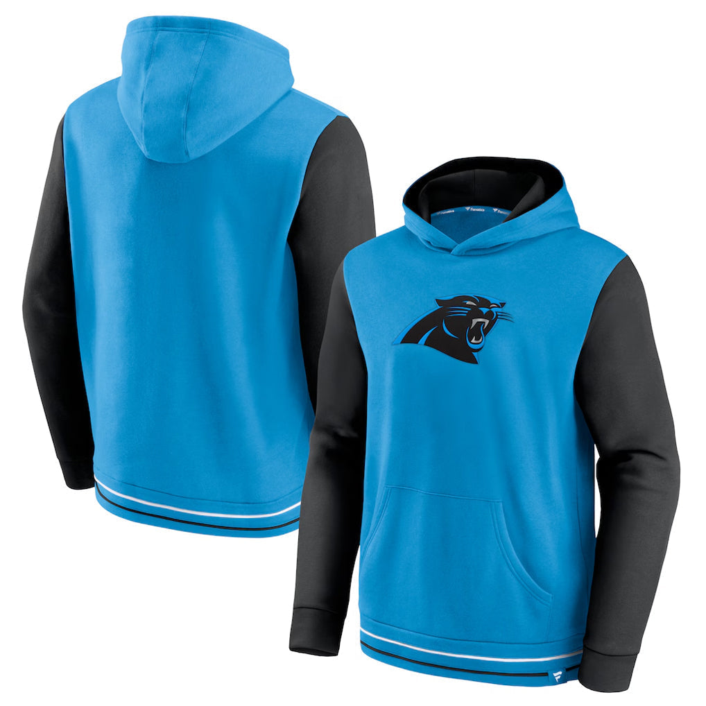 Punc C.Panthers Blue-Black Salute to Service Hoodies Limited Blank Player Stitched Jerseys