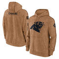 Punc C.Panthers Brown Salute to Service Hoodies Limited Blank Player Stitched Jerseys