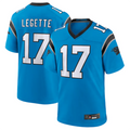 Punc C.Panthers #17 Xavier Legette Blue Player Jersey American Stitched Game Jerseys