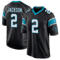 Punc C.Panthers #2 Mike Jackson Player Black Game Stitched Jerseys