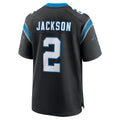Punc C.Panthers #2 Mike Jackson Player Black Home Game Stitched Jerseys