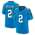 Punc C.Panthers #2 Mike Jackson Player Blue Home Game Stitched Jerseys