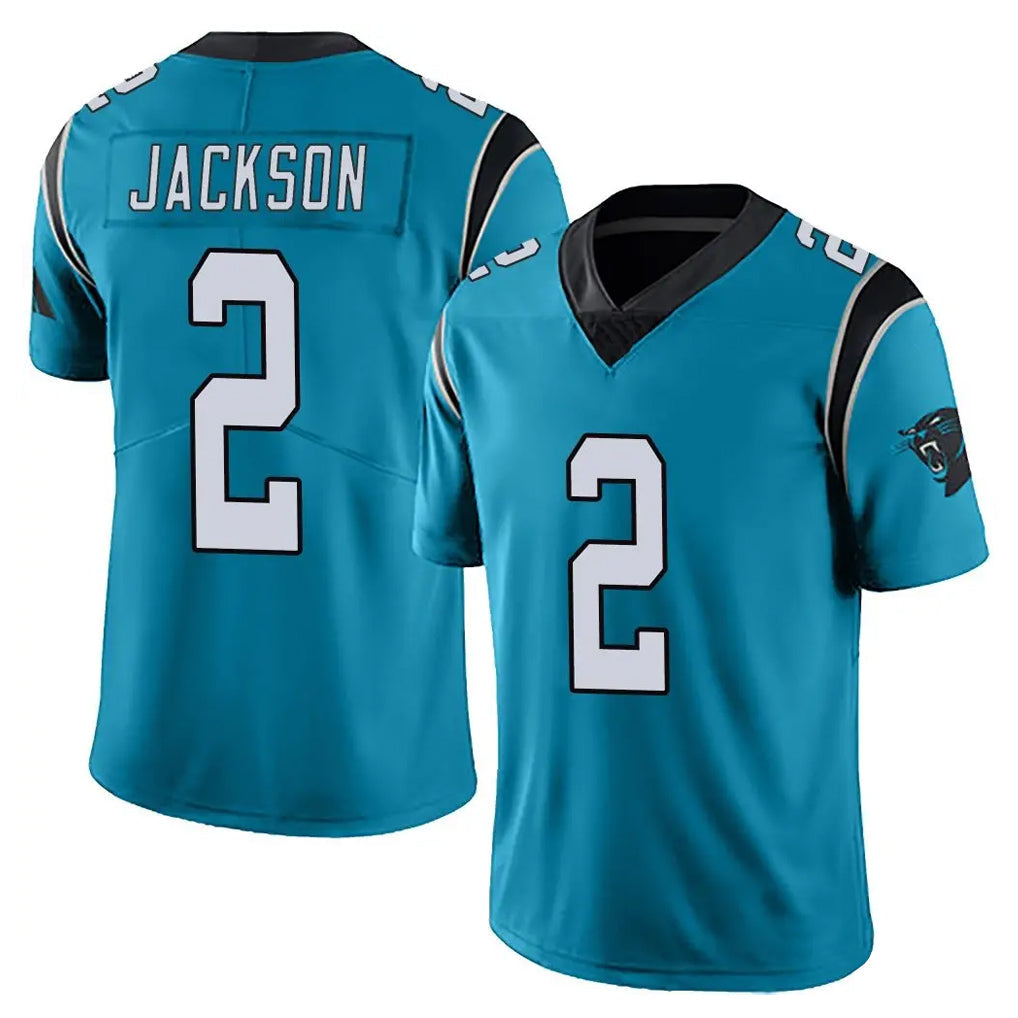 Punc C.Panthers #2 Mike Jackson Player Blue Vapor Untouchable Limited Game Stitched Jerseys