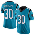 Punc C.Panthers #30 Chuba Hubbard Player Blue Vapor Untouchable Limited Game Stitched Jerseys