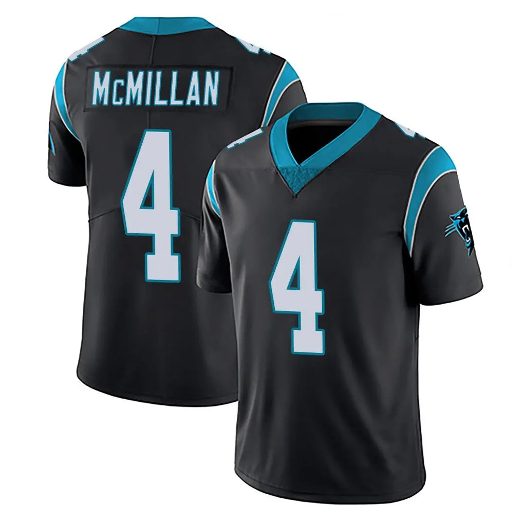 Punc C.Panthers #4 Tetairoa McMillan Player Black Vapor Untouchable Limited Game Stitched Jerseys