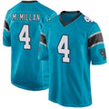 Punc C.Panthers #4 Tetairoa McMillan Player Blue Game Stitched Jerseys