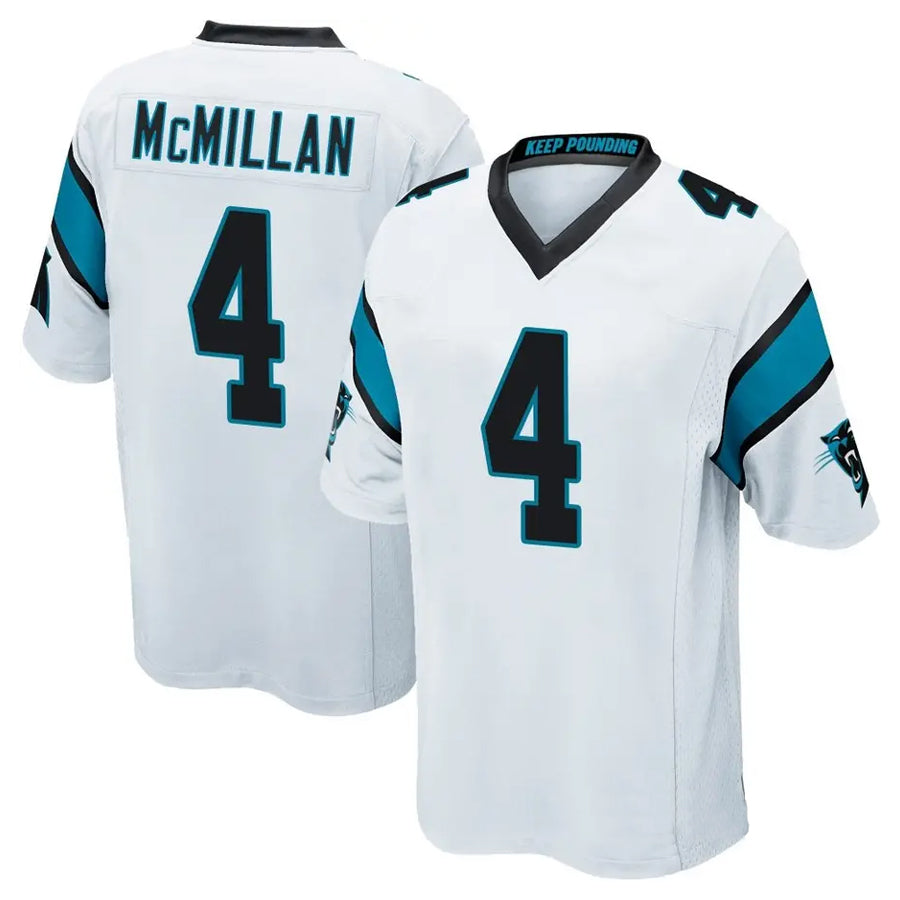 Punc C.Panthers #4 Tetairoa McMillan Player White Game Stitched Jerseys