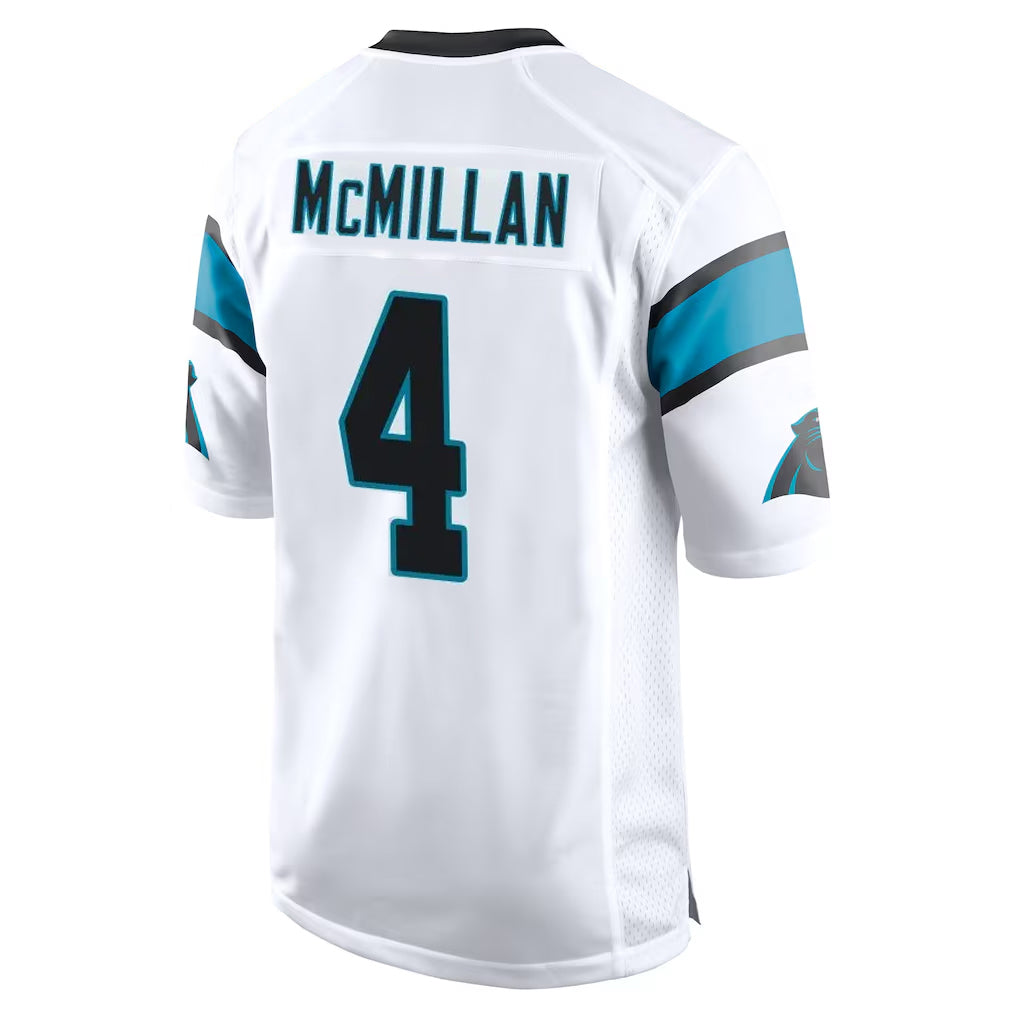 Punc C.Panthers #4 Tetairoa McMillan Player White Game Stitched Jerseys