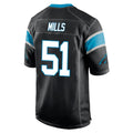 Punc C.Panthers #51 Sam Mills Player Black Game Stitched Jerseys