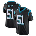 Punc C.Panthers #51 Sam Mills Player Black Vapor Untouchable Limited Game Stitched Jerseys