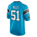 Punc C.Panthers #51 Sam Mills Player Blue Game Stitched Jerseys